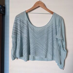 Gentle Fawn Sky Blue Blouse